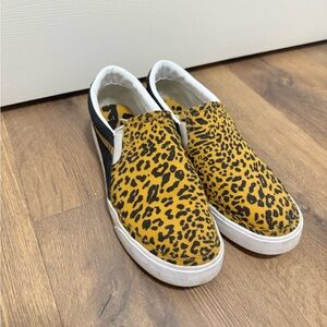 Nike Leopard Print Slip On Sneakers